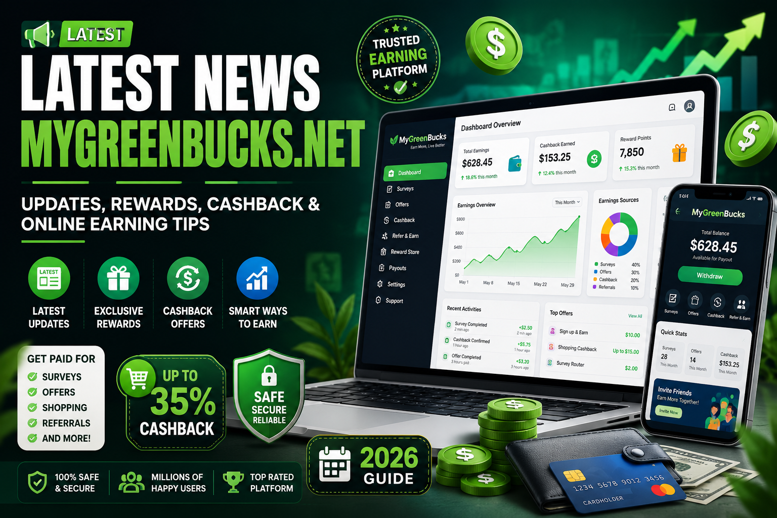 Latest News MyGreenBucks.net