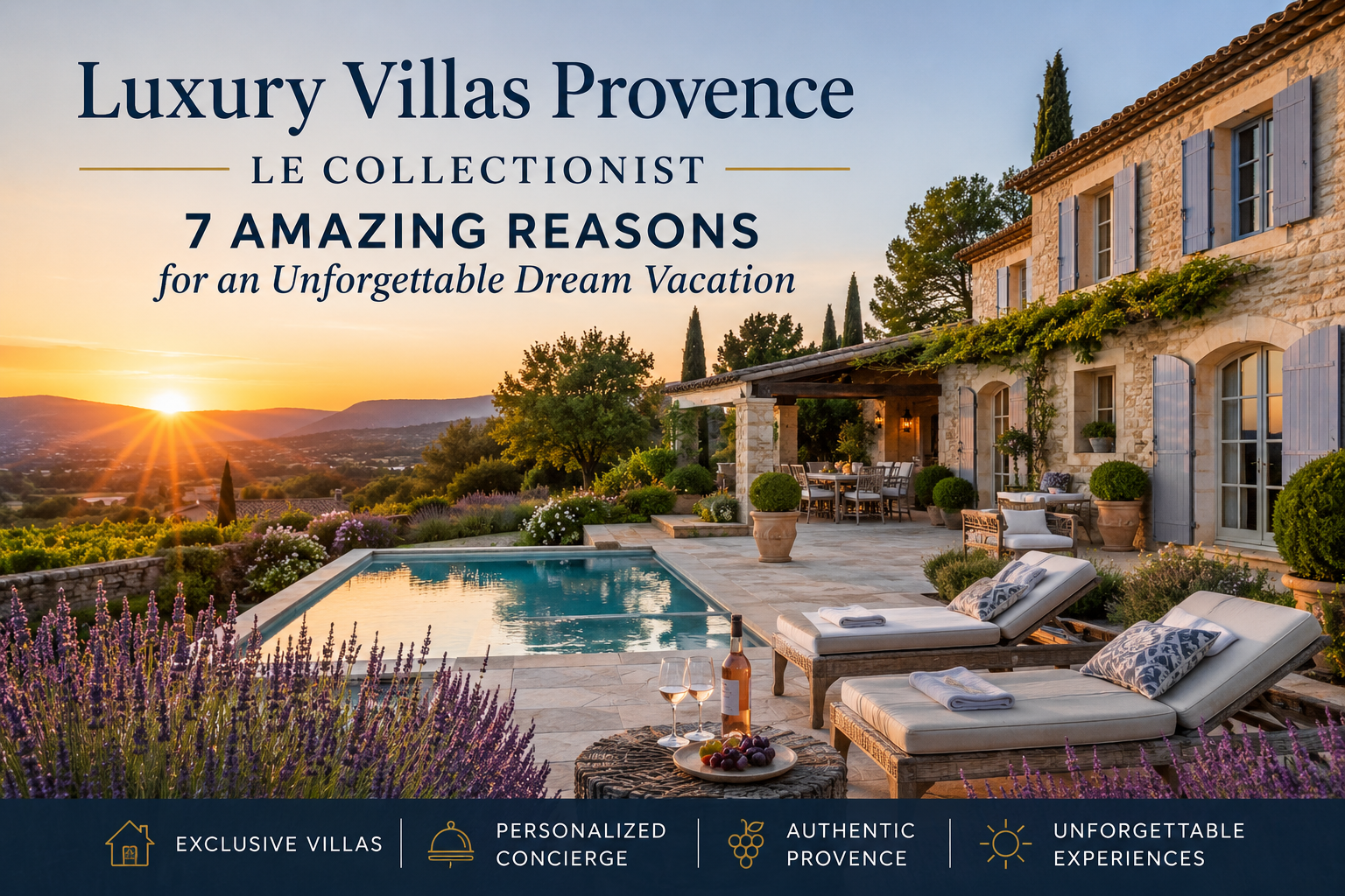 luxury villas provence le collectionist