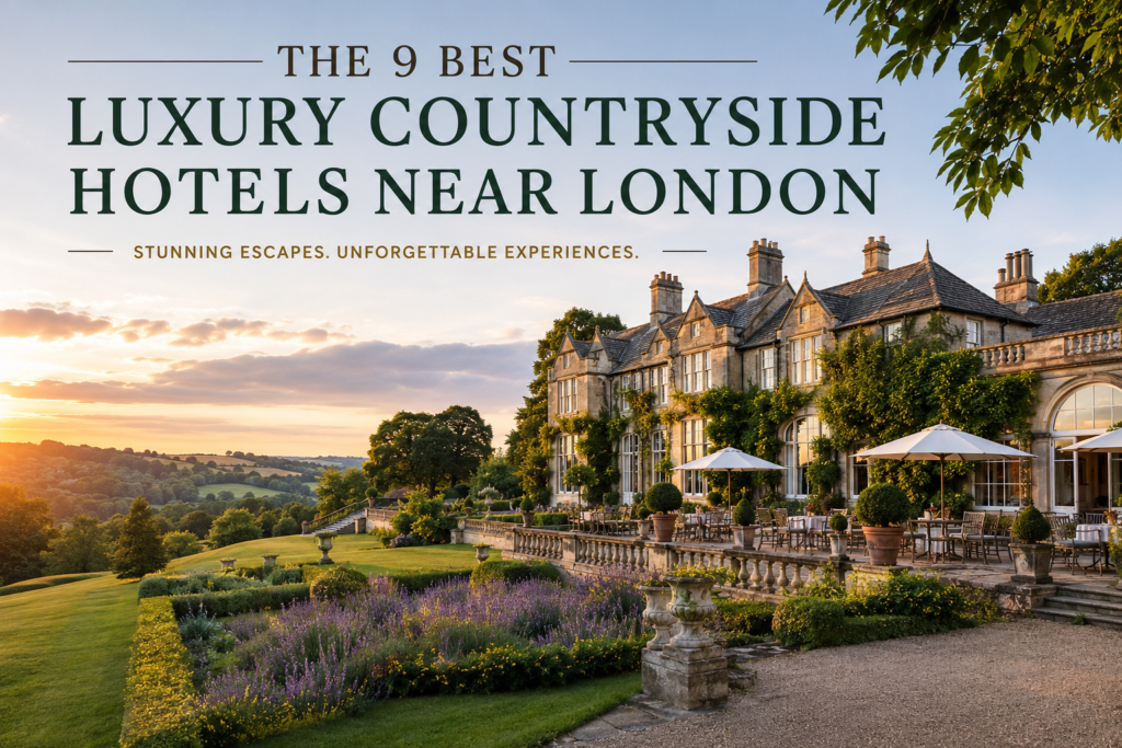 Best luxury countryside hotels near london